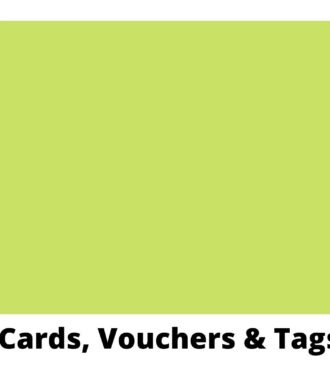 Printing Cards, Vouchers & Tags