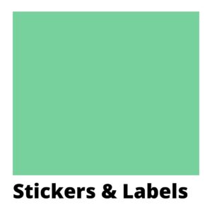 Printed stickers & labels